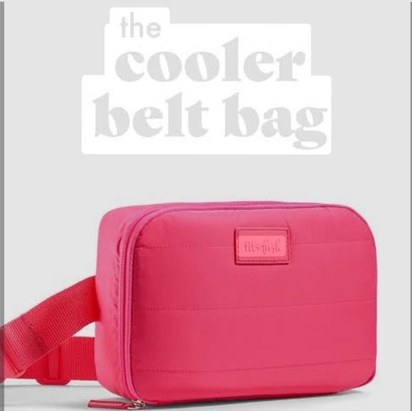 NWT Fit & Fresh Jada Belt Bag Cooler Hot Pink - Picture 10 of 12